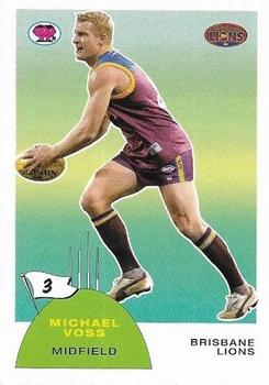 2003 Select Scanlens Retro AFL #3 Michael Voss Front
